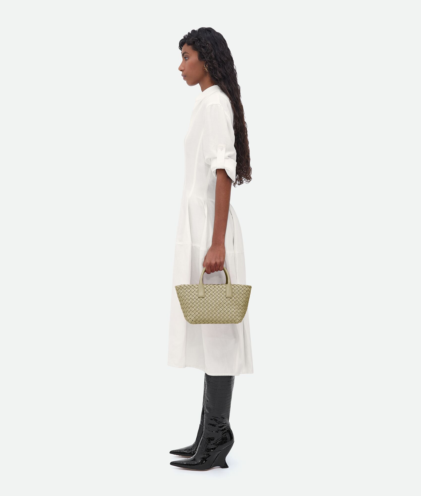 BOTTEGA VENETA Cabat迷你托特手袋