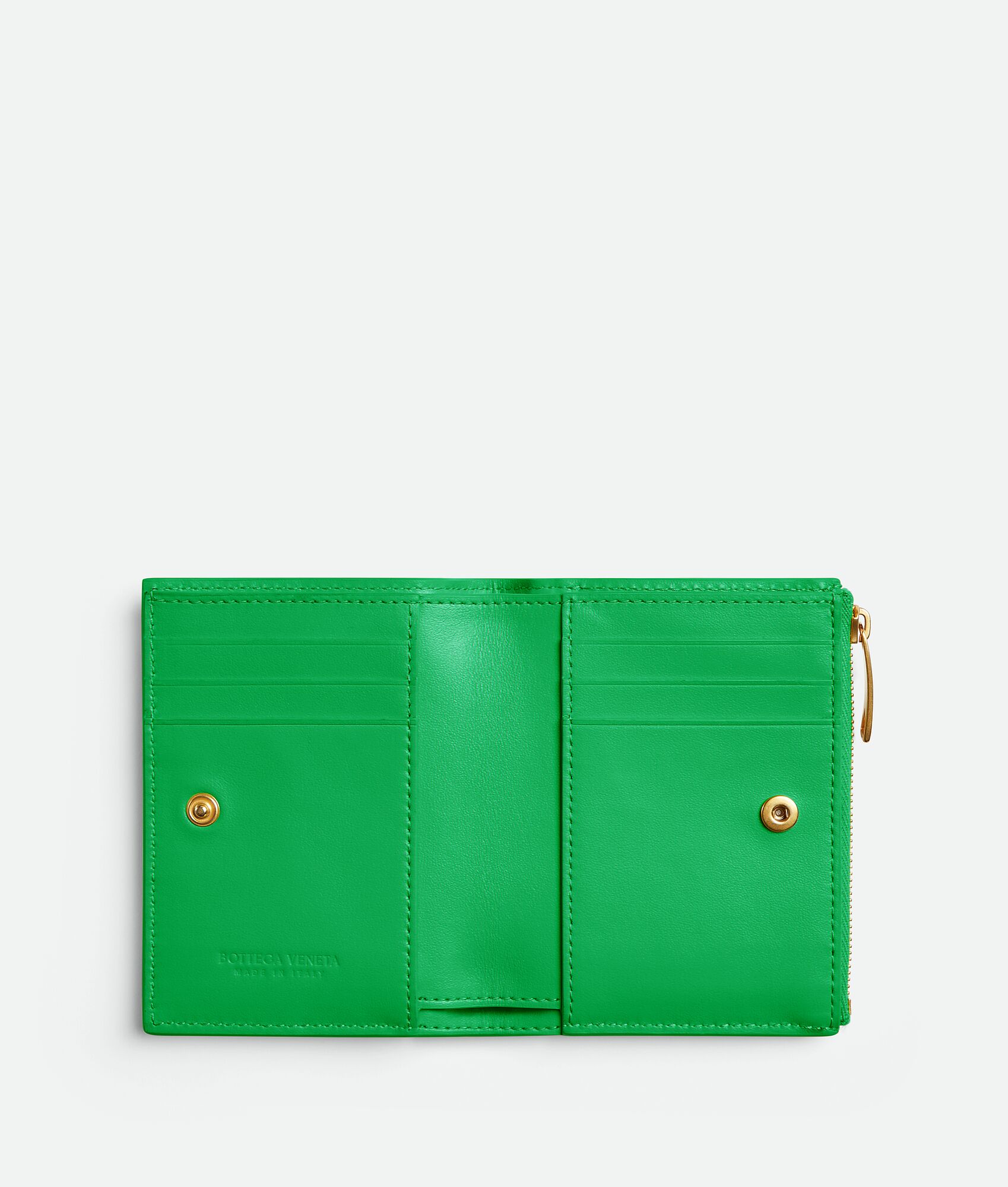 BOTTEGA VENETA Cassette小号双折拉链钱包