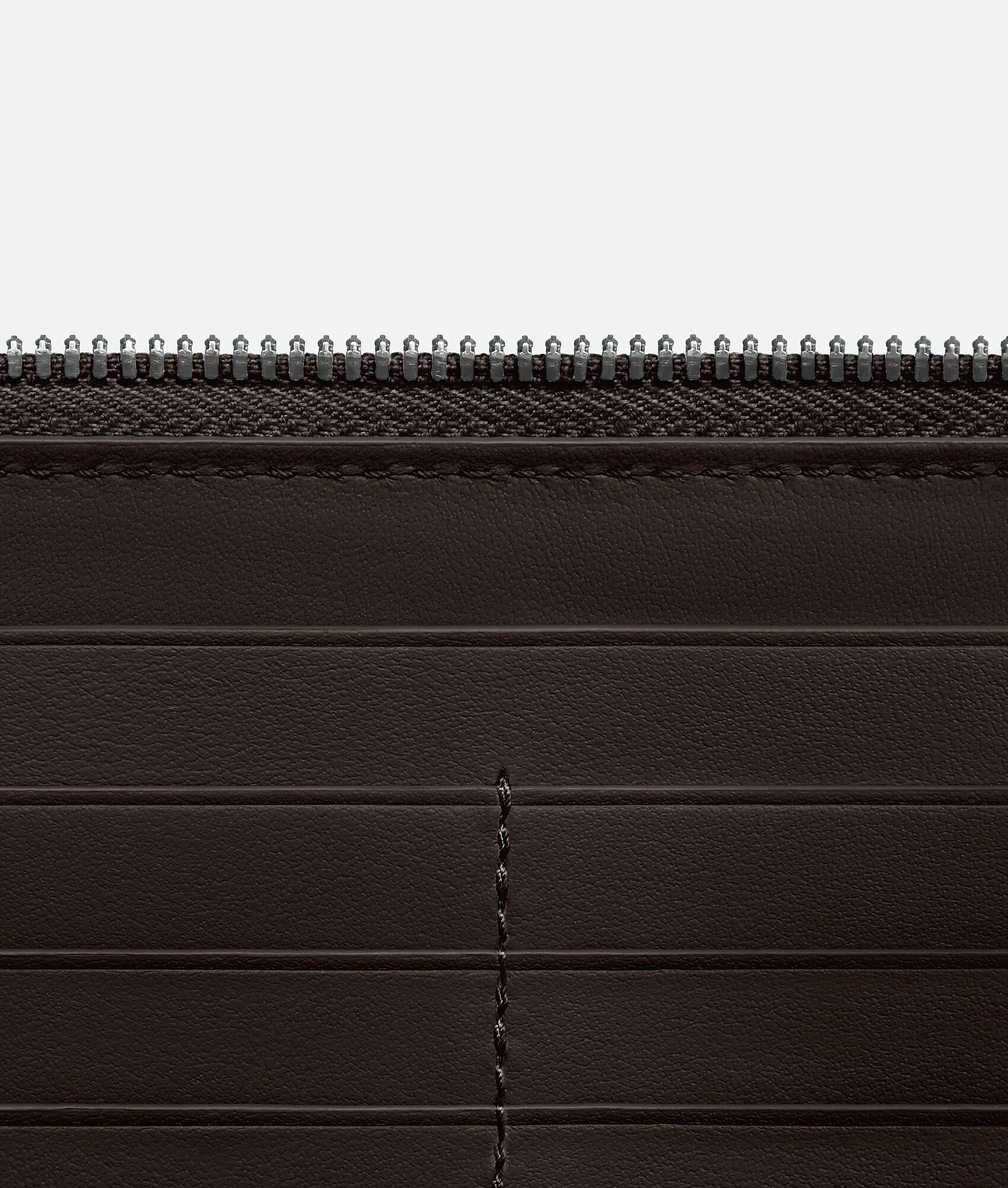 BOTTEGA VENETA Intrecciato编织环绕式拉链钱包