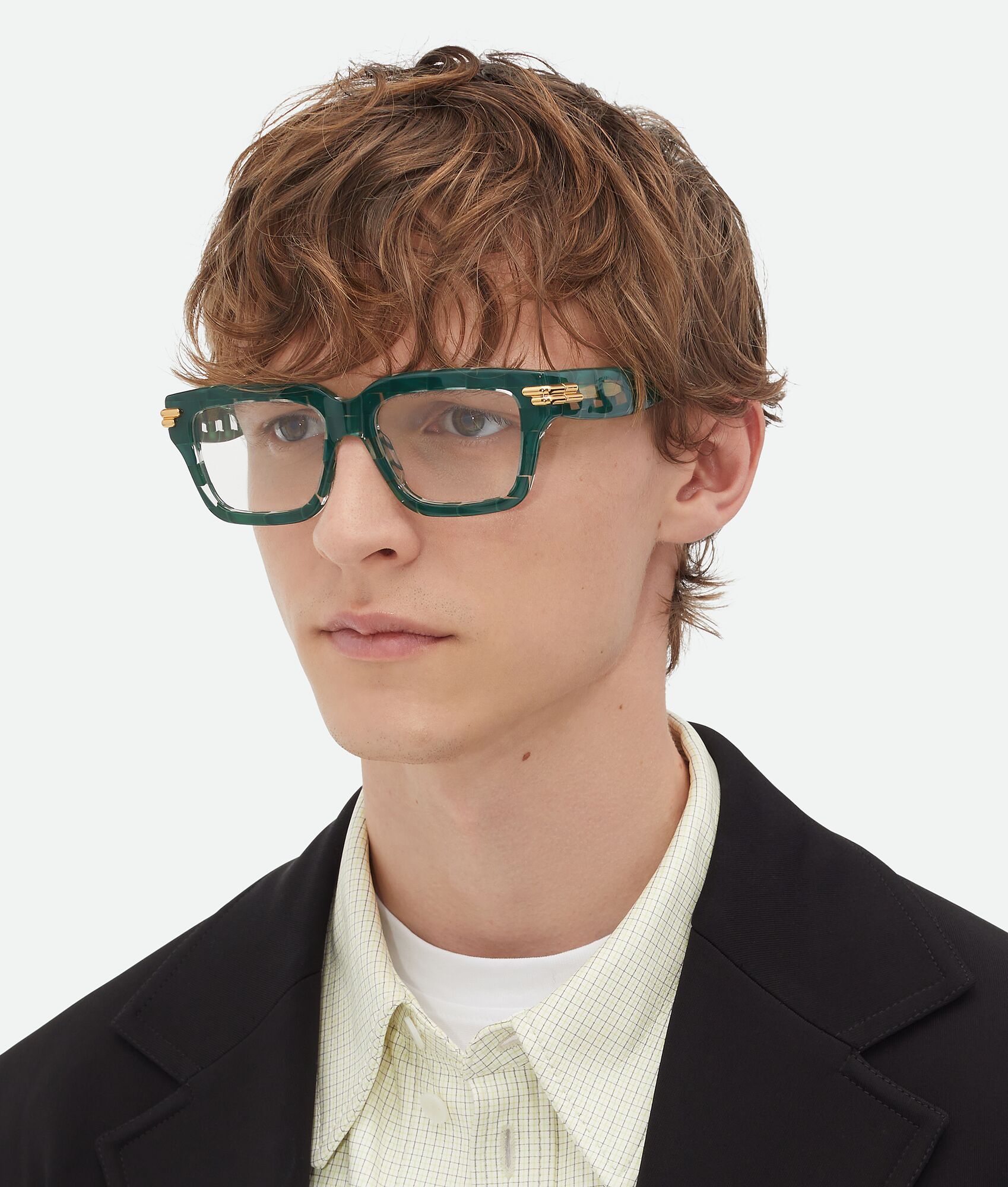 BOTTEGA VENETA Mitre方形眼镜