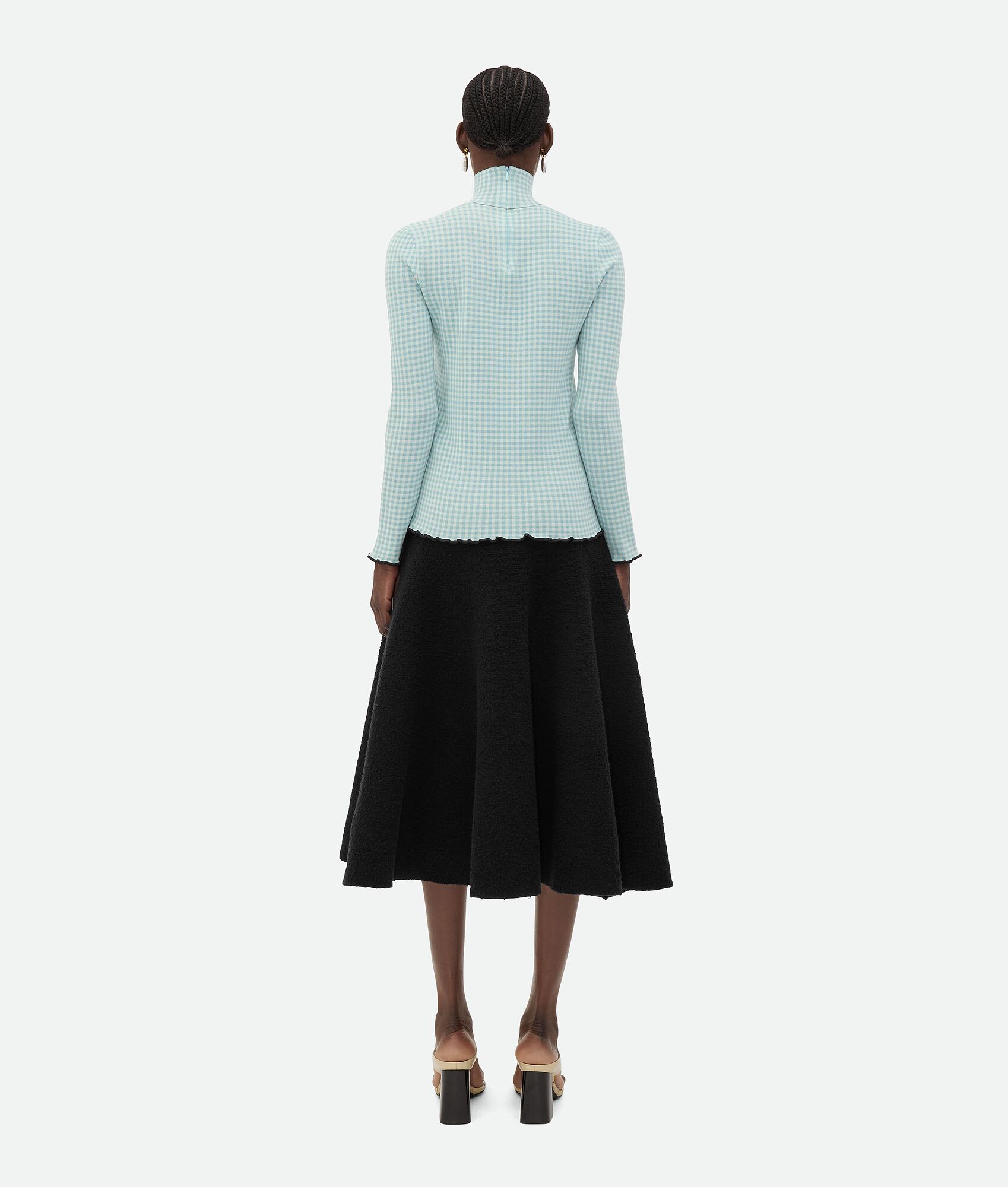 BOTTEGA VENETA 棉质维希格纹打底上衣