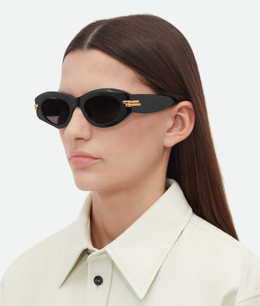 BOTTEGA VENETA Mitre椭圆形太阳眼镜